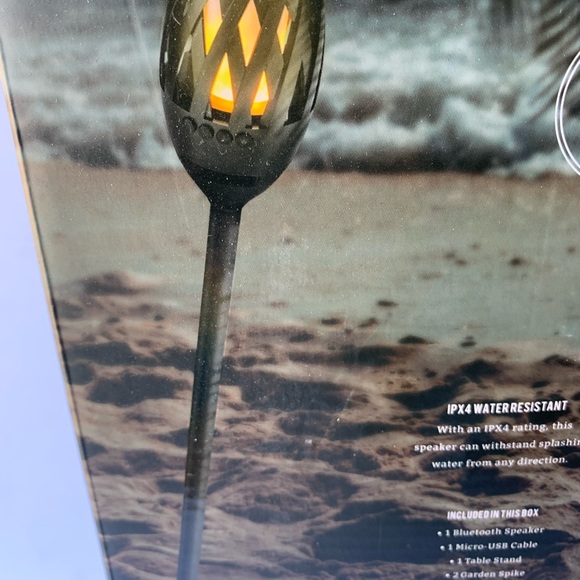 South Beach Wireless Bluetooth Tiki Torch Speaker. - Picture 2 of 5